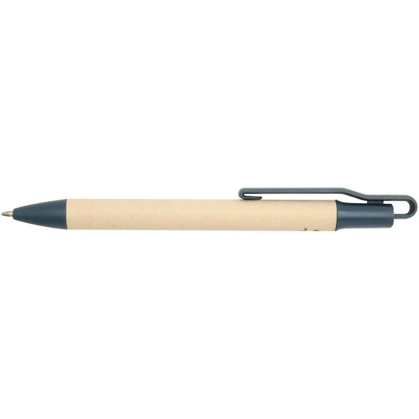 Immagine Penna a sfera in carta a base di canna da zucchero (inchiostro blu) Liliana
