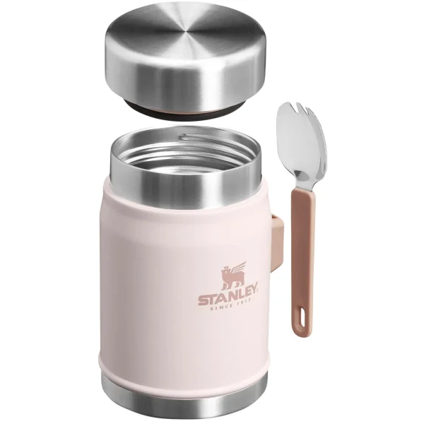 Immagine Contenitore per alimenti da 400 ml con forchetta-cucchiaio Stanley Legendary