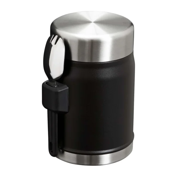 Immagine Contenitore per alimenti da 400 ml con forchetta-cucchiaio Stanley Legendary