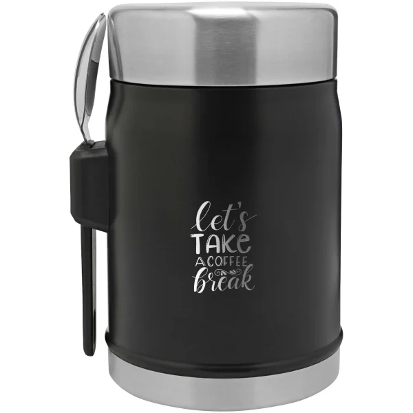 Immagine Contenitore per alimenti da 400 ml con forchetta-cucchiaio Stanley Legendary