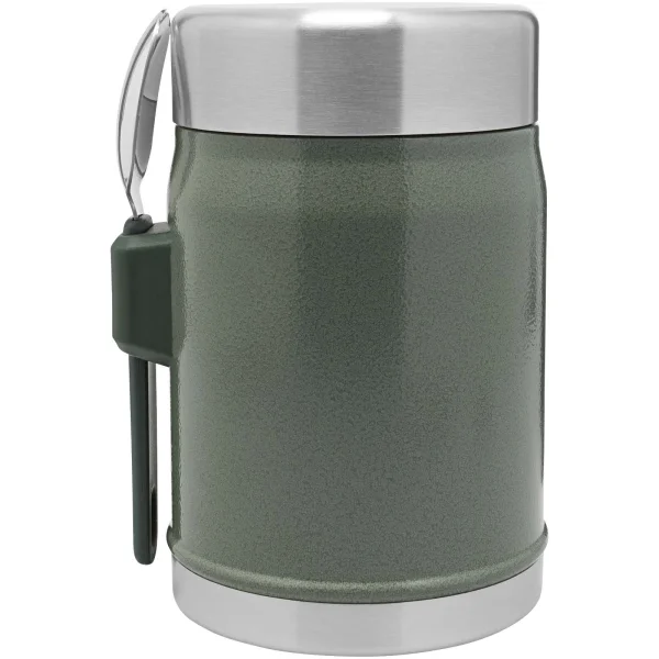 Immagine Contenitore per alimenti da 400 ml con forchetta-cucchiaio Stanley Legendary