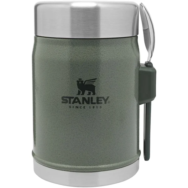 Immagine Contenitore per alimenti da 400 ml con forchetta-cucchiaio Stanley Legendary