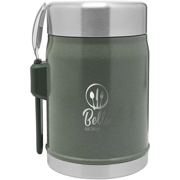 Immagine Contenitore per alimenti da 400 ml con forchetta-cucchiaio Stanley Legendary