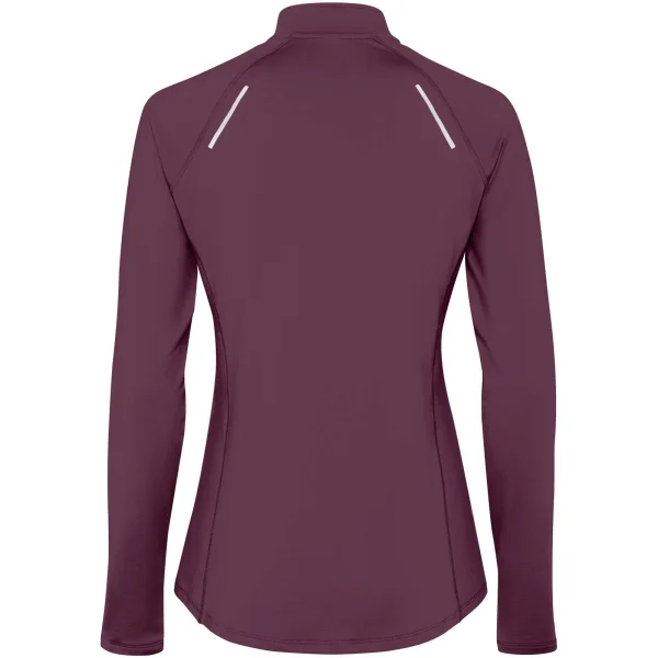 Immagine Felpa a maniche lunghe con mezza zip per donna da 200 g/m² Estambul