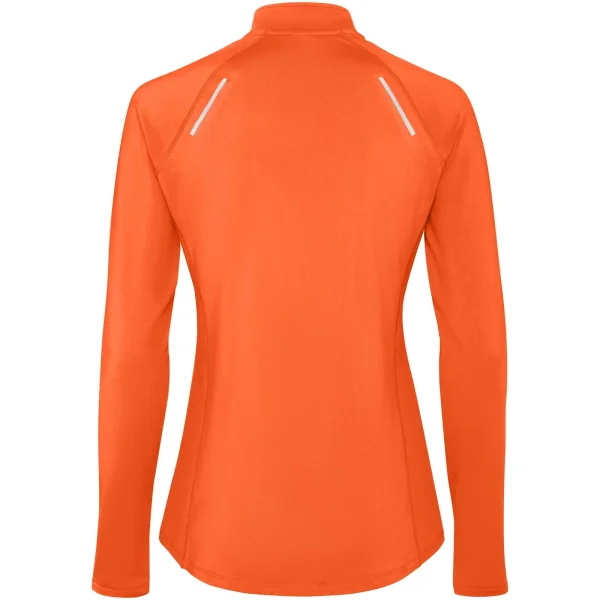 Immagine Felpa a maniche lunghe con mezza zip per donna da 200 g/m² Estambul