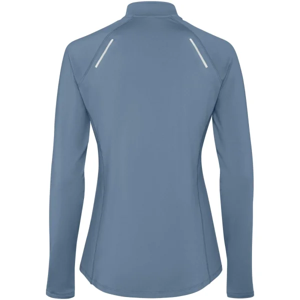 Immagine Felpa a maniche lunghe con mezza zip per donna da 200 g/m² Estambul