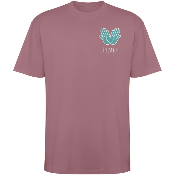 Immagine T-shirt oversize unisex a maniche corte da 210 g/m² Bull