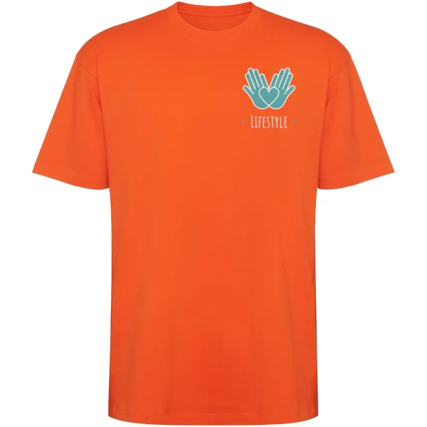Immagine T-shirt oversize unisex a maniche corte da 210 g/m² Bull