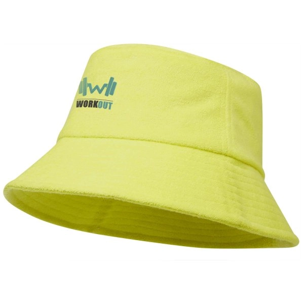 Immagine Cappello parasole in spugna riciclata certificata GRS da 230 g/m² Melo