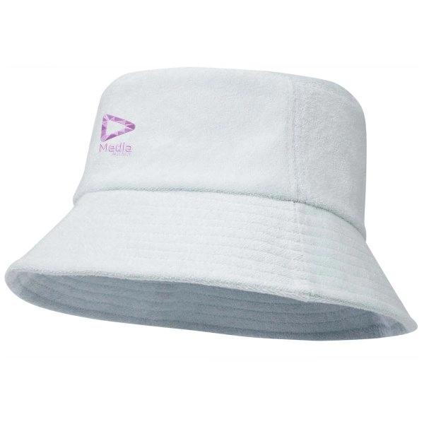 Immagine Cappello parasole in spugna riciclata certificata GRS da 230 g/m² Melo