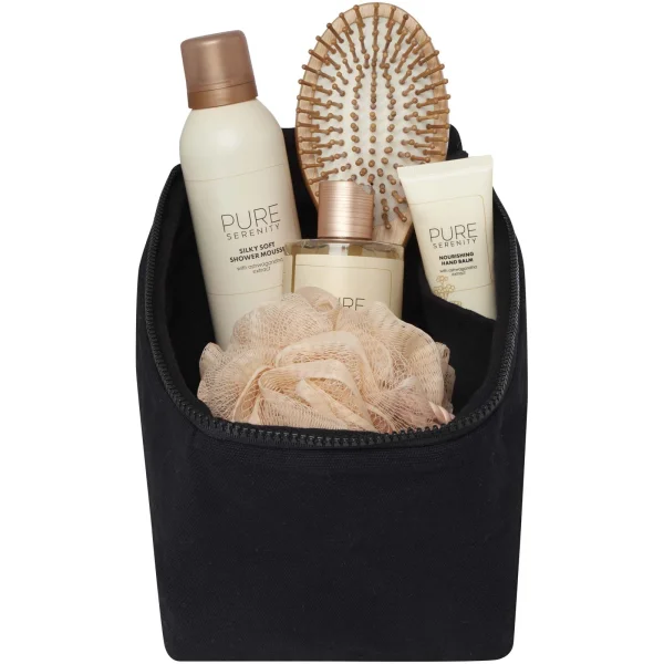 Immagine Organizer per articoli per l'igiene personale in cotone riciclato da 500 g/m² Trace Aware™