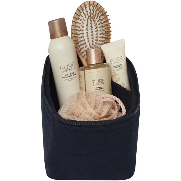 Immagine Organizer per articoli per l'igiene personale in cotone riciclato da 500 g/m² Trace Aware™