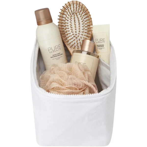 Immagine Organizer per articoli per l'igiene personale in cotone riciclato da 500 g/m² Trace Aware™