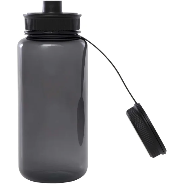 Immagine Borraccia sportiva da 900 ml in PET riciclato certificato RCS con coperchio multifunzione Ryder 