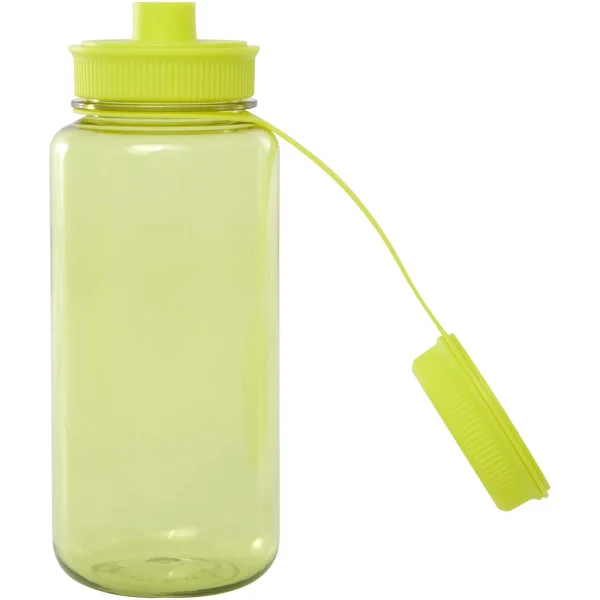 Immagine Borraccia sportiva da 900 ml in PET riciclato certificato RCS con coperchio multifunzione Ryder 