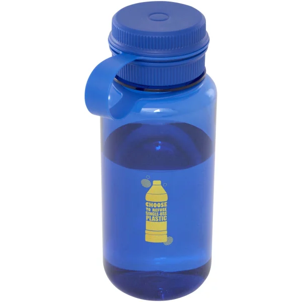 Immagine Borraccia sportiva da 900 ml in PET riciclato certificato RCS con coperchio multifunzione Ryder 