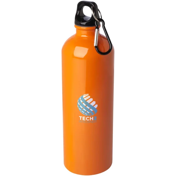 Immagine Borraccia da 750 ml in acciaio inossidabile certificato RCS a parete singola con moschettone Oregon