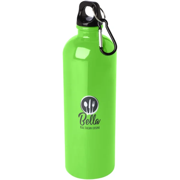 Immagine Borraccia da 750 ml in acciaio inossidabile certificato RCS a parete singola con moschettone Oregon