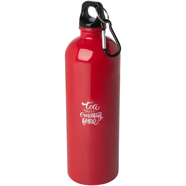Immagine Borraccia da 750 ml in acciaio inossidabile certificato RCS a parete singola con moschettone Oregon