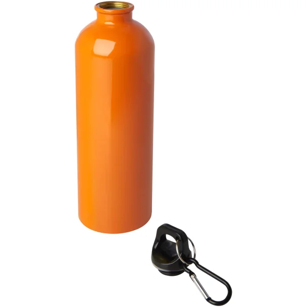 Immagine Borraccia da 750 ml in acciaio inossidabile certificato RCS a parete singola con moschettone Oregon