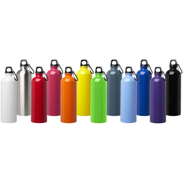 Immagine Borraccia da 750 ml in acciaio inossidabile certificato RCS a parete singola con moschettone Oregon
