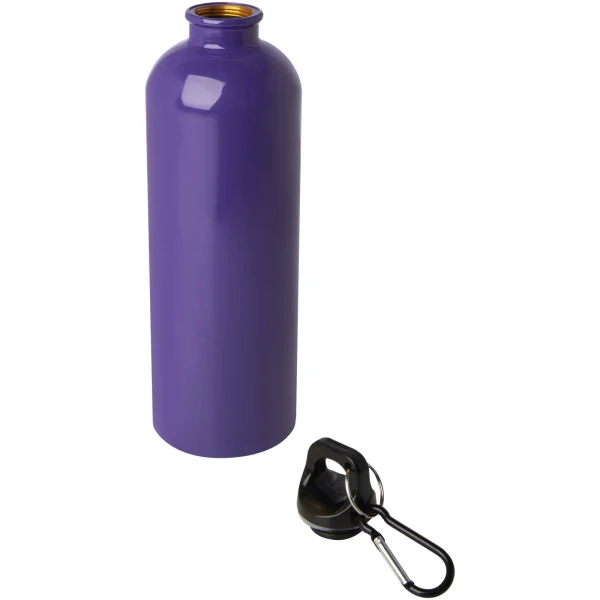Immagine Borraccia da 750 ml in acciaio inossidabile certificato RCS a parete singola con moschettone Oregon