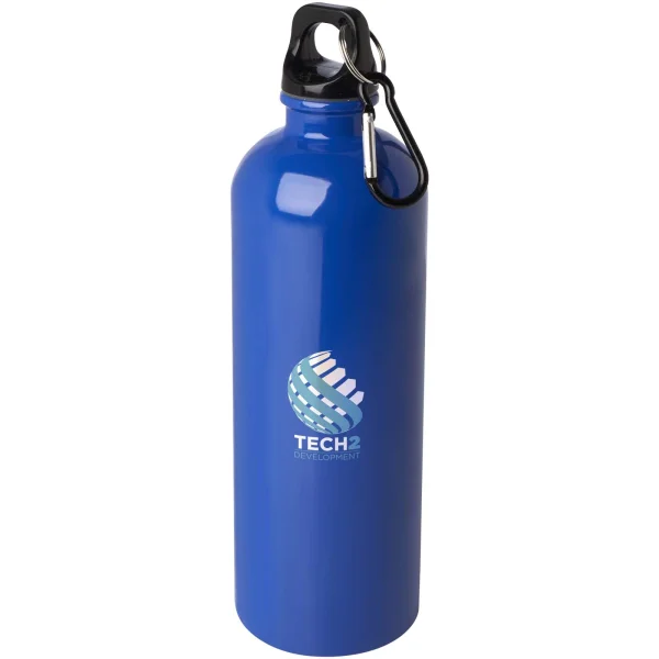Immagine Borraccia da 750 ml in acciaio inossidabile certificato RCS a parete singola con moschettone Oregon