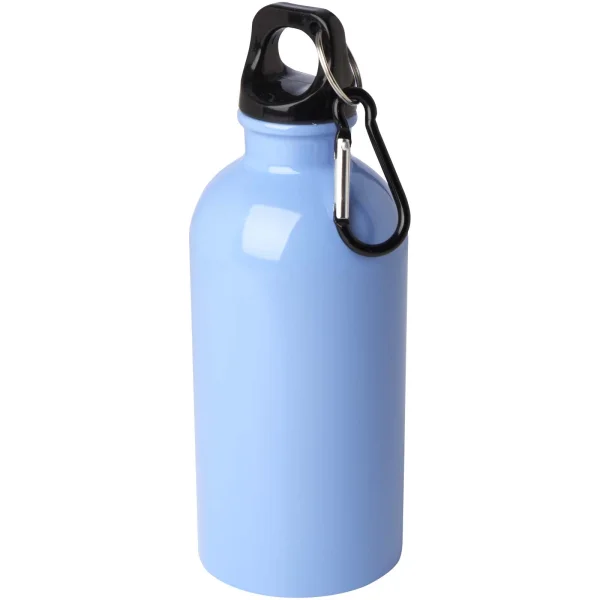 Immagine Borraccia da 400 ml in acciaio inossidabile certificato RCS a parete singola con moschettone Oregon