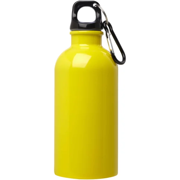 Immagine Borraccia da 400 ml in acciaio inossidabile certificato RCS a parete singola con moschettone Oregon
