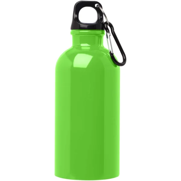 Immagine Borraccia da 400 ml in acciaio inossidabile certificato RCS a parete singola con moschettone Oregon