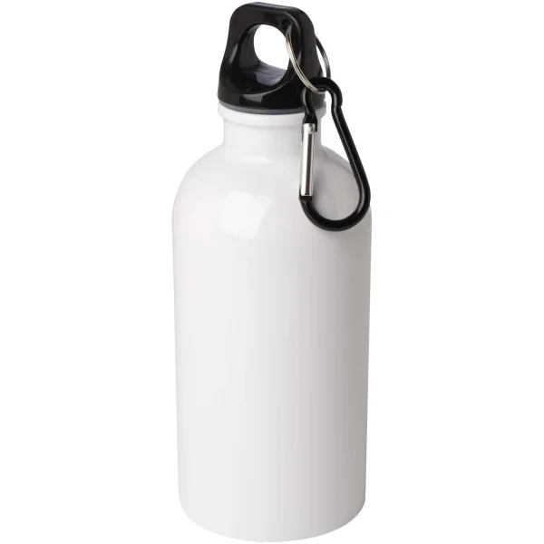 Borraccia da 400 ml in acciaio inossidabile certificato RCS a parete singola con moschettone Oregon