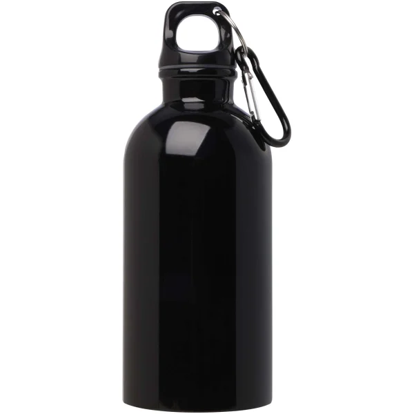 Immagine Borraccia da 400 ml in acciaio inossidabile certificato RCS a parete singola con moschettone Oregon