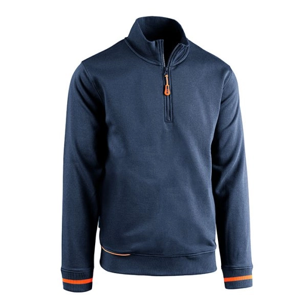 Felpa SLALOM mezza zip