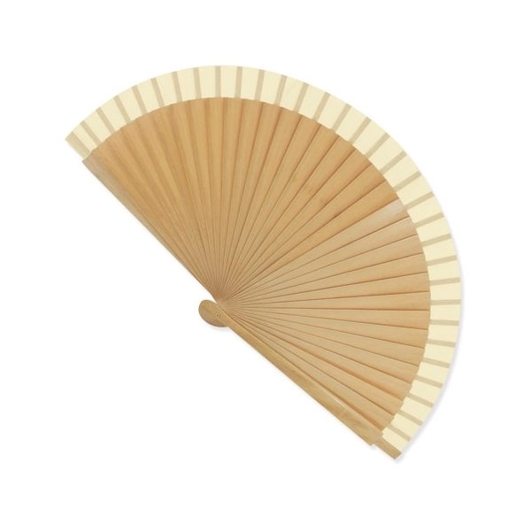 VENTAGLIO DI LEGNO VERNICIATO 