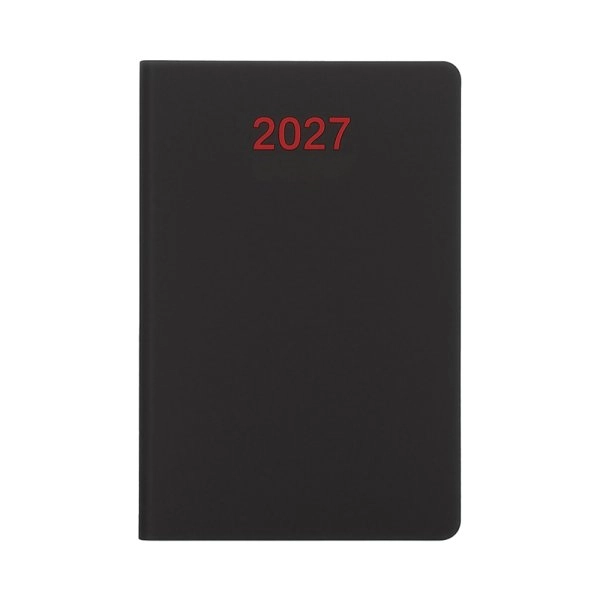 Immagine Agenda giornaliera 2027. Copertina flessibile in soft PU e bordo pagine colorato