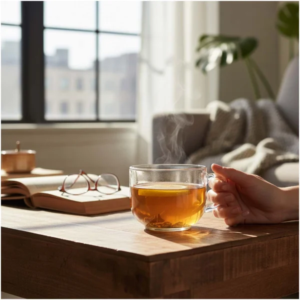 Immagine Tazza Citizen Green Breakfast in vetro da 700 ml