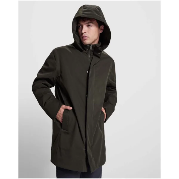 Immagine Giacca parka unisex imbottita con cappuccio Dome