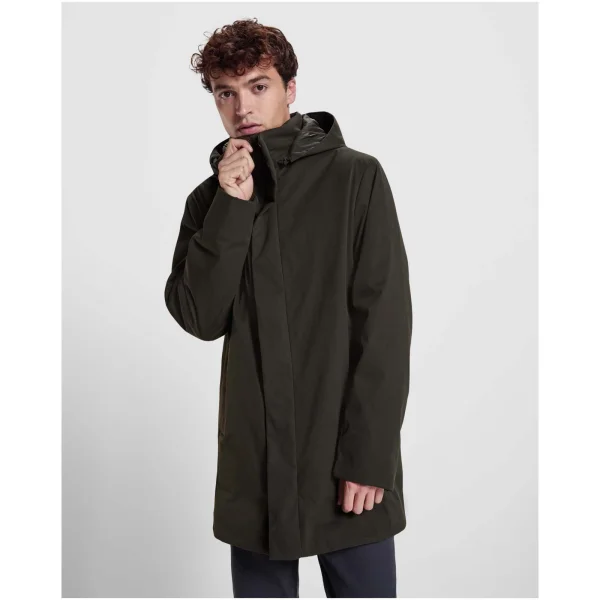 Immagine Giacca parka unisex imbottita con cappuccio Dome