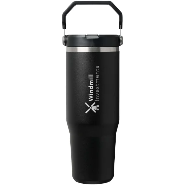 Immagine Bicchiere isolato Stanley IceFlow™ 2.0 da 890 ml in acciaio inox con cannuccia ribaltabile