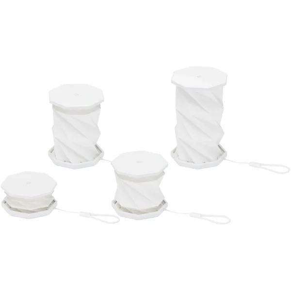 Immagine Lampada da tavolo pieghevole in plastica riciclata Celestia