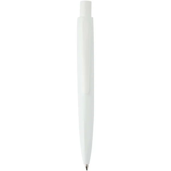 Mini penna a sfera in plastica riciclata Ramin (inchiostro blu)