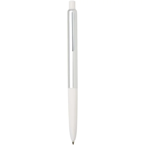 Penna a sfera a scatto in alluminio riciclato con finitura anodizzata Soffit (inchiostro blu)