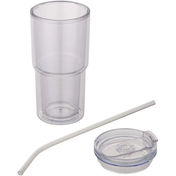 Immagine Bicchiere in plastica a doppia parete da 480 ml Archer