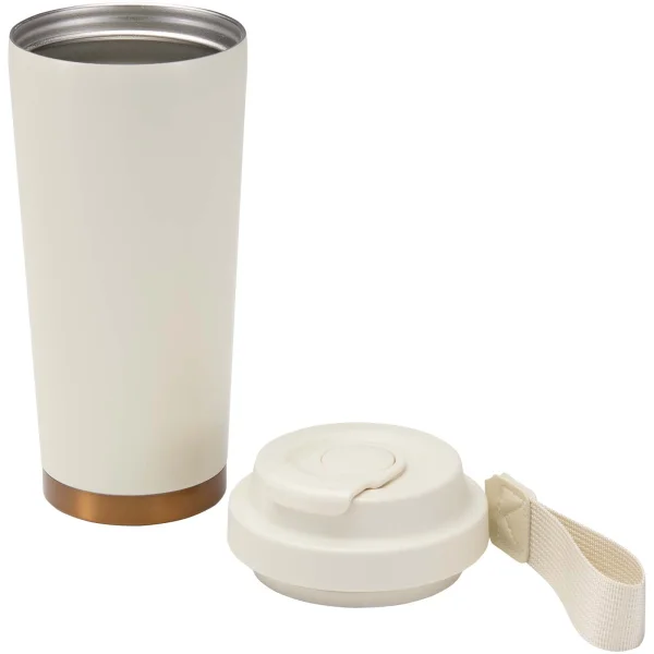 Immagine Bicchiere termico da 480 ml in acciaio inossidabile riciclato RCS a doppia parete Hampton