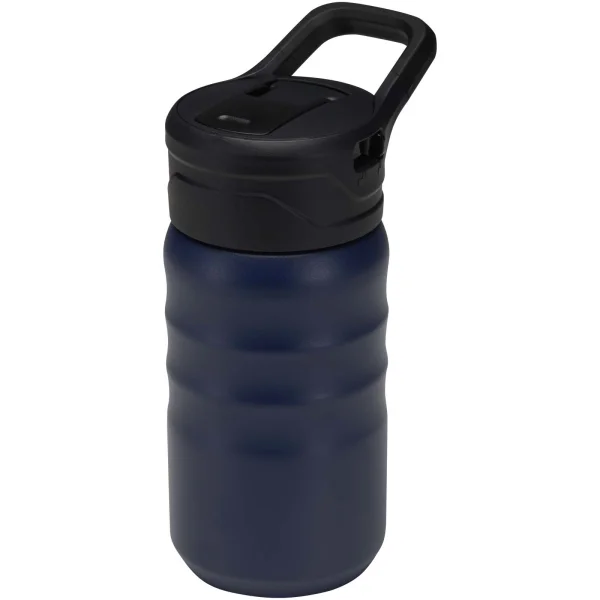 Immagine Borraccia sportiva in acciaio inossidabile a doppia parete riciclato RCS con cannuccia ribaltabile d 350 ml Knox