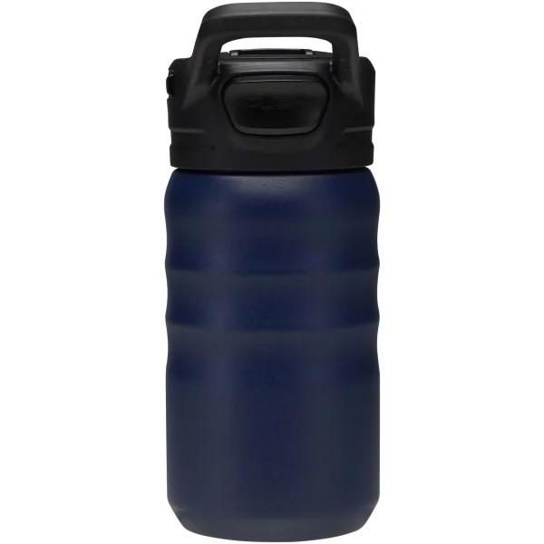 Immagine Borraccia sportiva in acciaio inossidabile a doppia parete riciclato RCS con cannuccia ribaltabile d 350 ml Knox