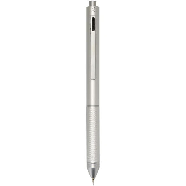 Immagine Penna a sfera 4 in 1 in acciaio inossidabile riciclato certificato RCS Tine
