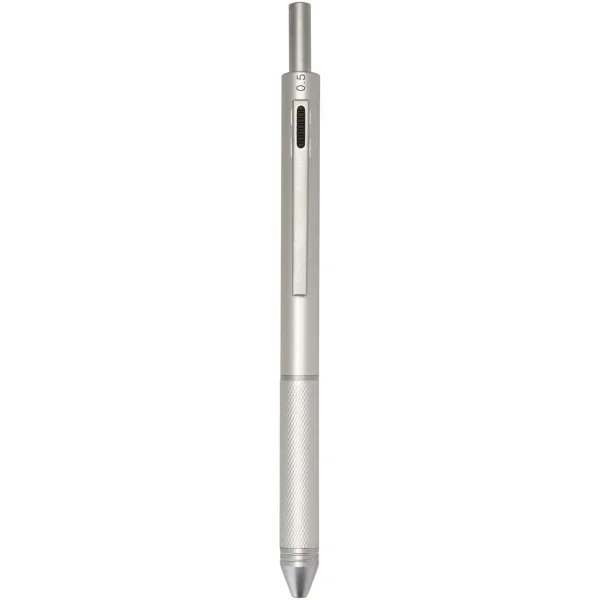 Penna a sfera 4 in 1 in acciaio inossidabile riciclato certificato RCS Tine