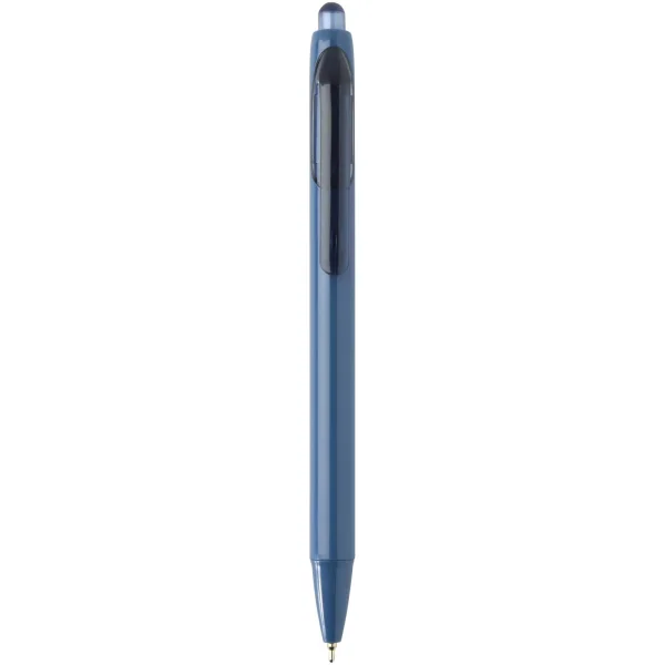 Immagine Penna a sfera a doppia iniezione in materiale riciclato certificato RCS (inchiostro blu) Glen