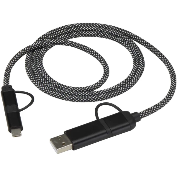 Cavo di ricarica magnetico 5 in 1 da 65 W e 100 cm, certificato RCS SMART